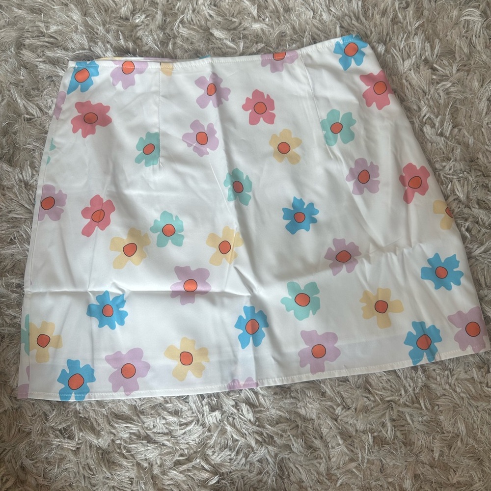 Shein Floral Skirt
